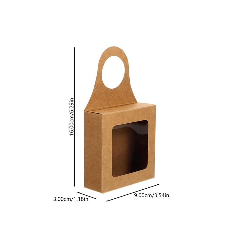 折りたたみ式クラフト紙ギフトボックス,窓掛けボックス,ホワイ - Wedding Card Box のレビューと価格