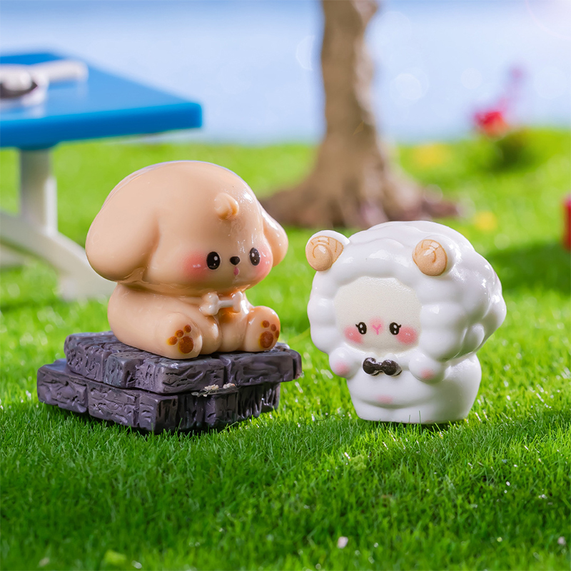マイクロランドスケープ用ミニチュアフィギュア、動物園風のかわ - Wedding Zoo のレビューと価格